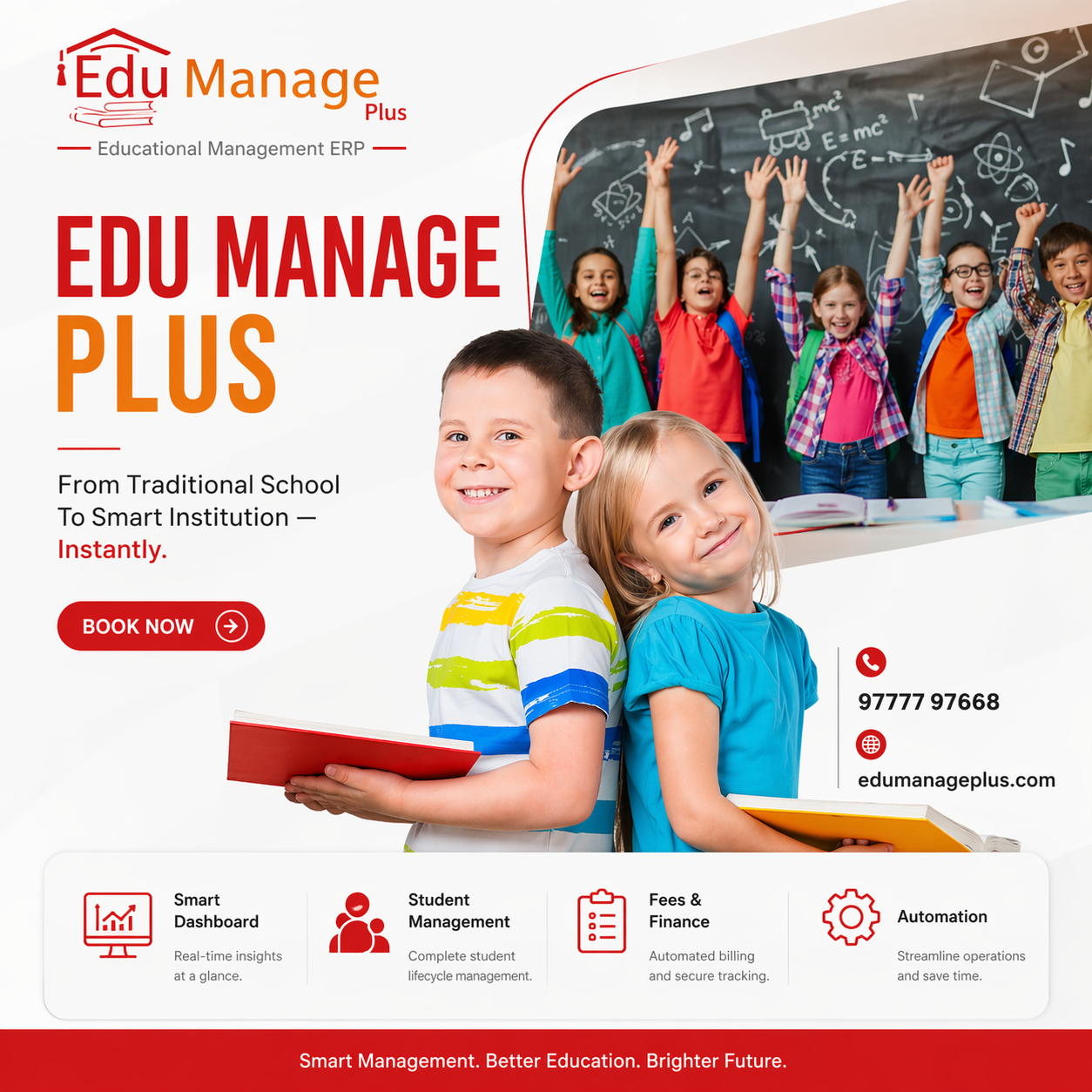Transforming Education with Smart ERP: Why Edu Manage Plus is the Future of Institutional Management